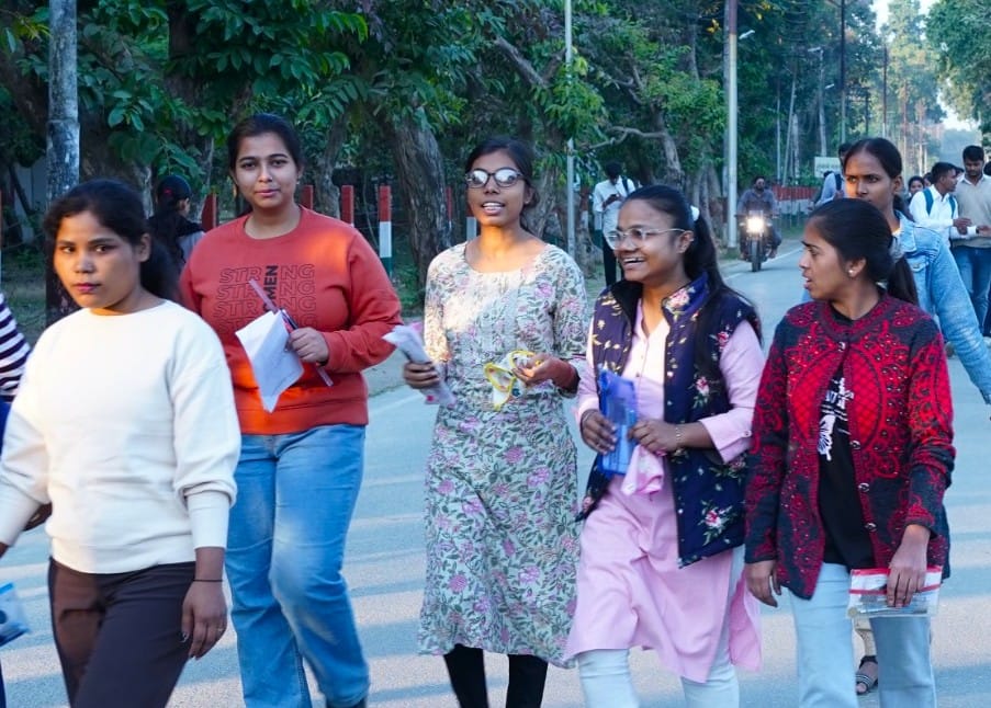 21,992 students appeared for the exam, one student was caught cheating.