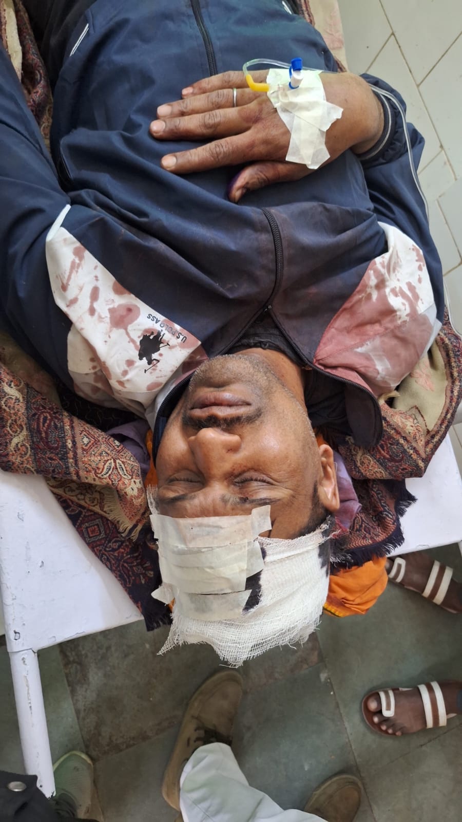 Scissor attack in land dispute, bricks and stones thrown