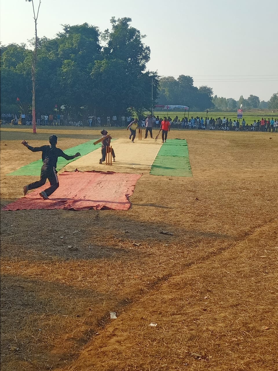 Siddharthnagar won two matches in the cricket competition.
