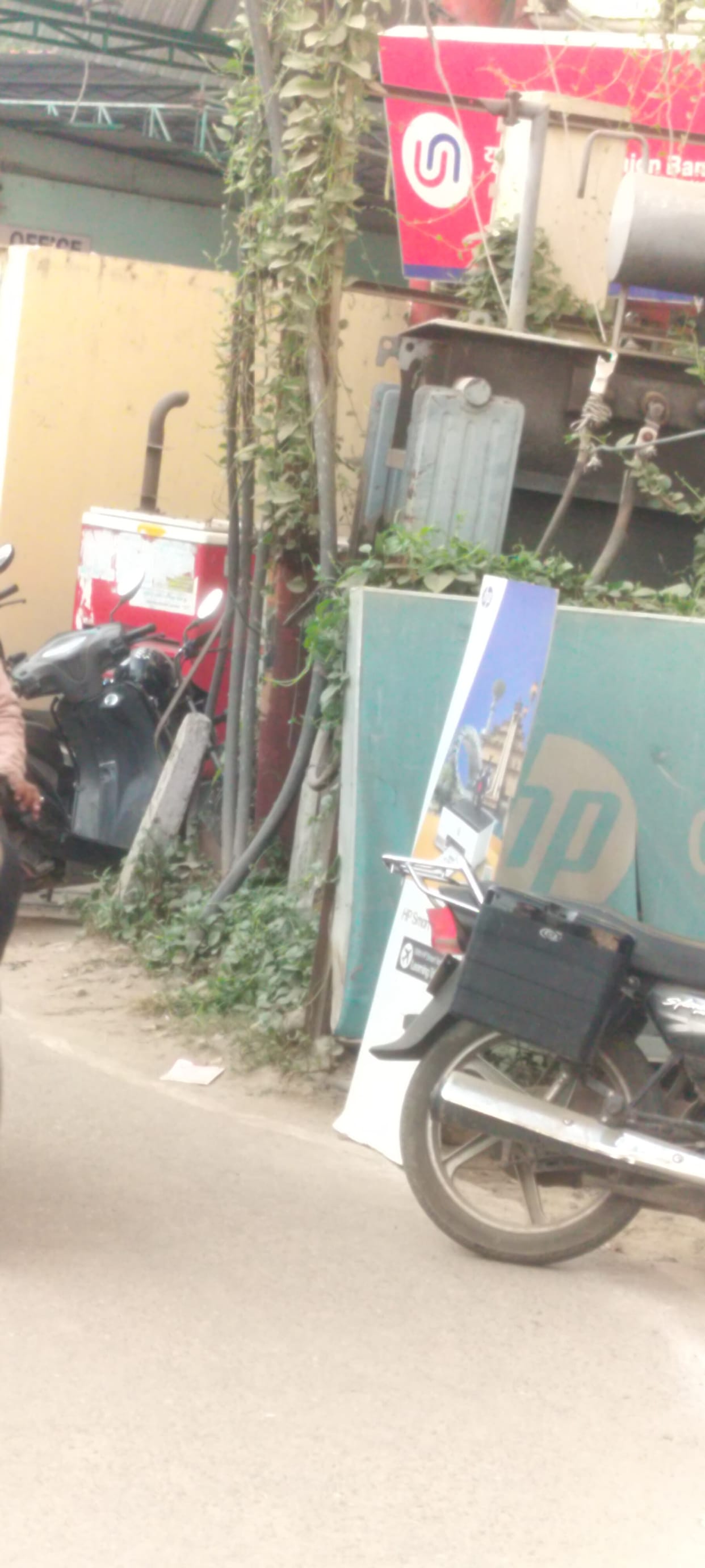 Encroachment blocks city roads