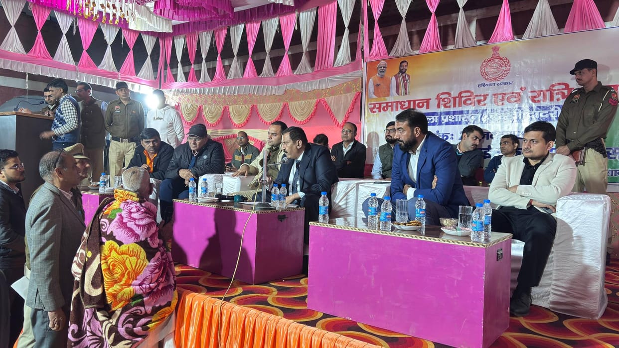 Interacted with villagers, assured them of service and security.