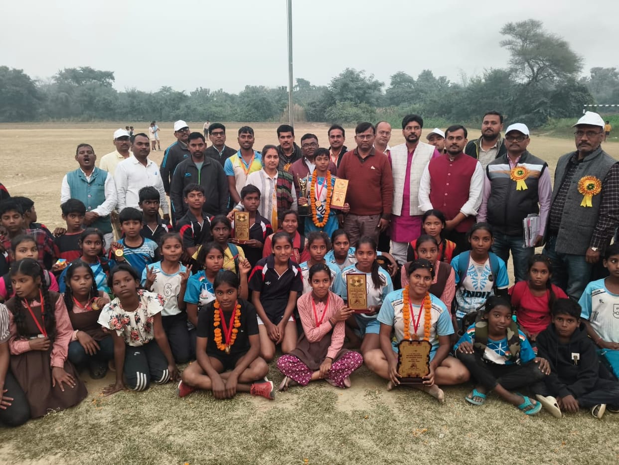 Tadighat NPRC became the overall champion in the children's sports competition.