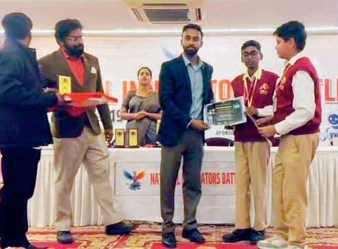 Vedam World School's BKT branch secured third position in the state.