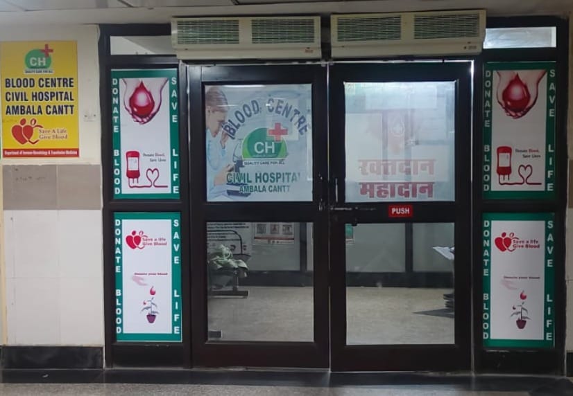 Situation: Two government blood banks in the district are facing shortage of blood.