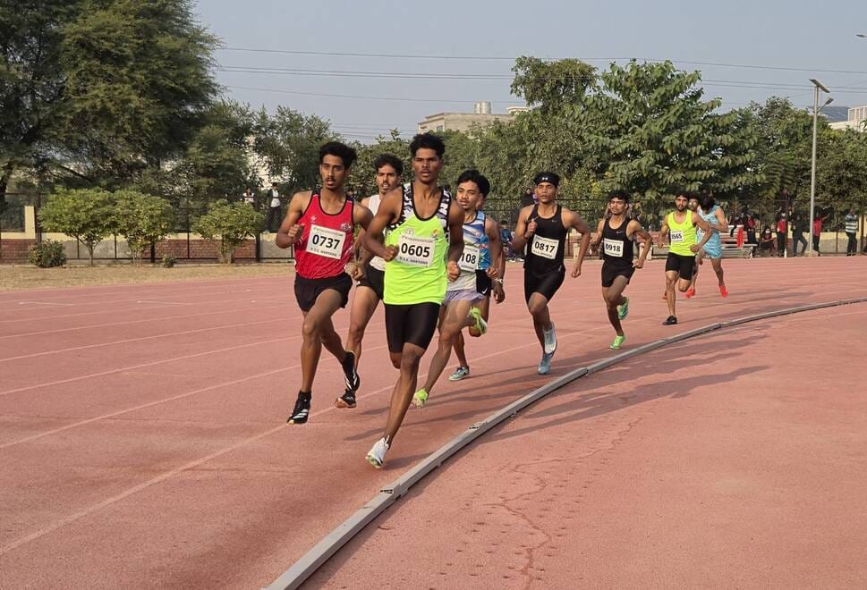 Muskan won the gold medal in the 300m race in 9.29 seconds.