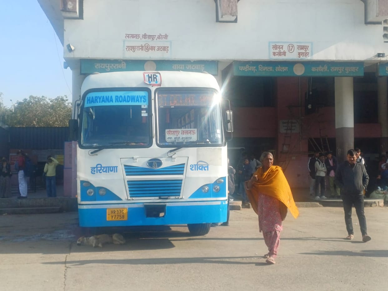 Haryana Roadways buses plying on roads without fog lights