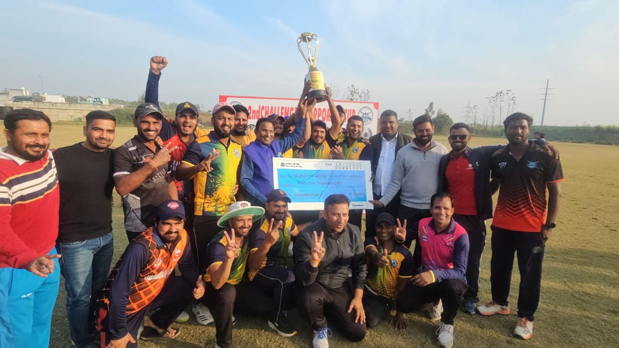 Luxor wins the Second Challenger Corporate Cricket Trophy