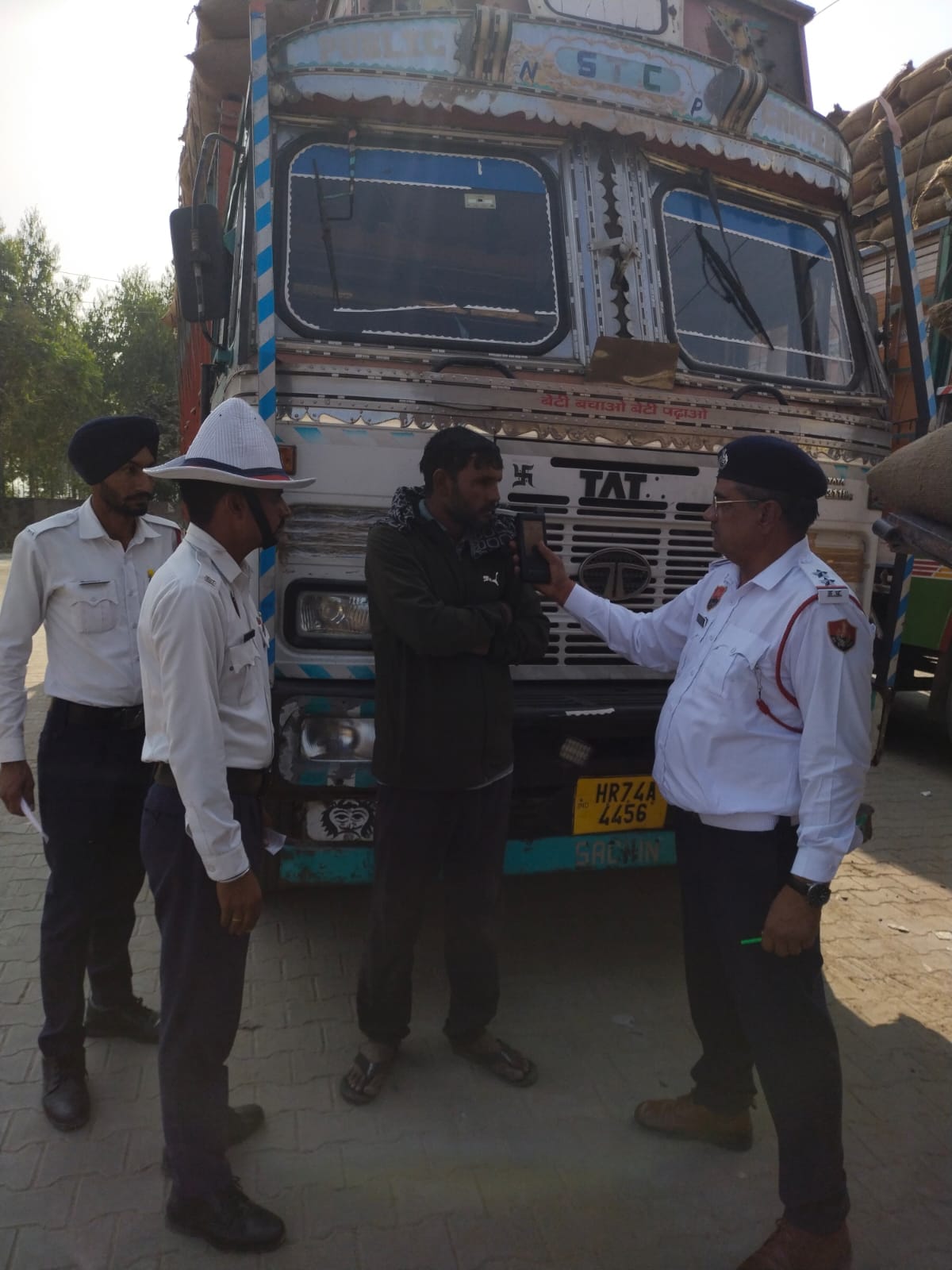 173 challans issued in 30 days for drunk driving