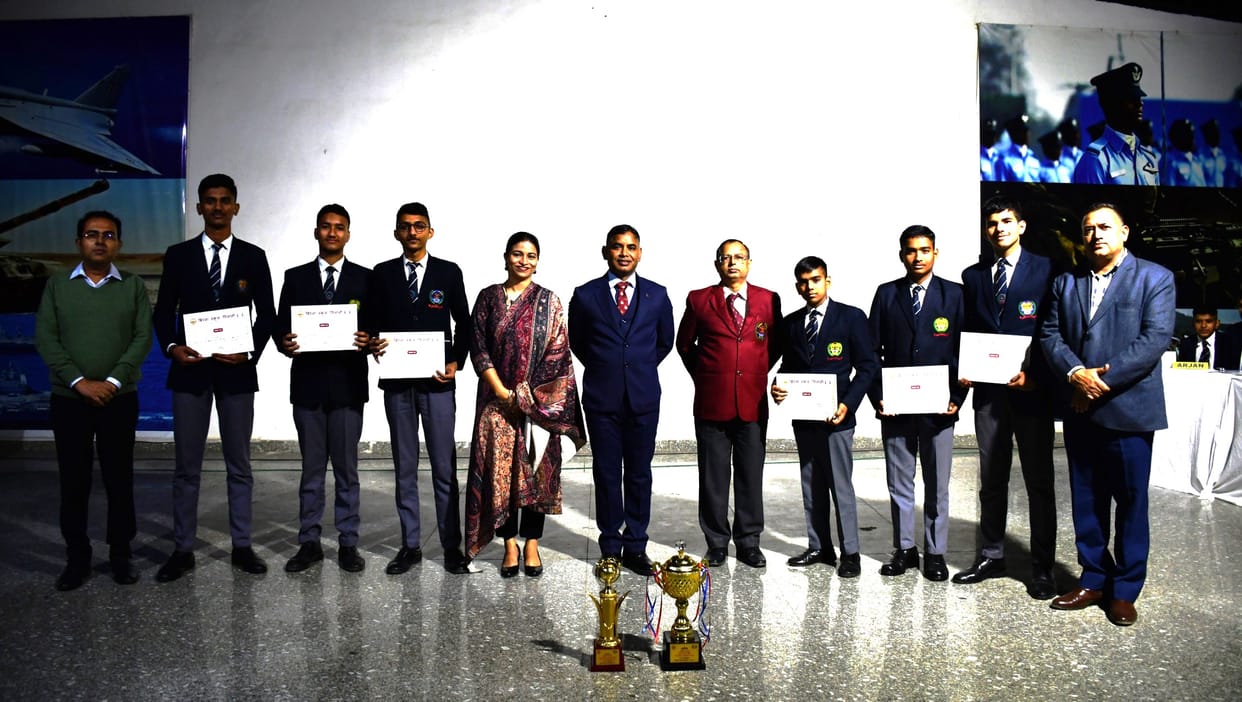 Cadets displayed their ideological energy in the debate competition.