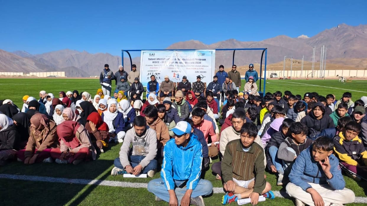 Kargil, UT Ladakh, Talent Identification Programme, Inaguration