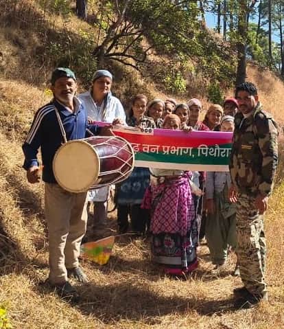 Appeal to be cautious of wild animals by beating drums