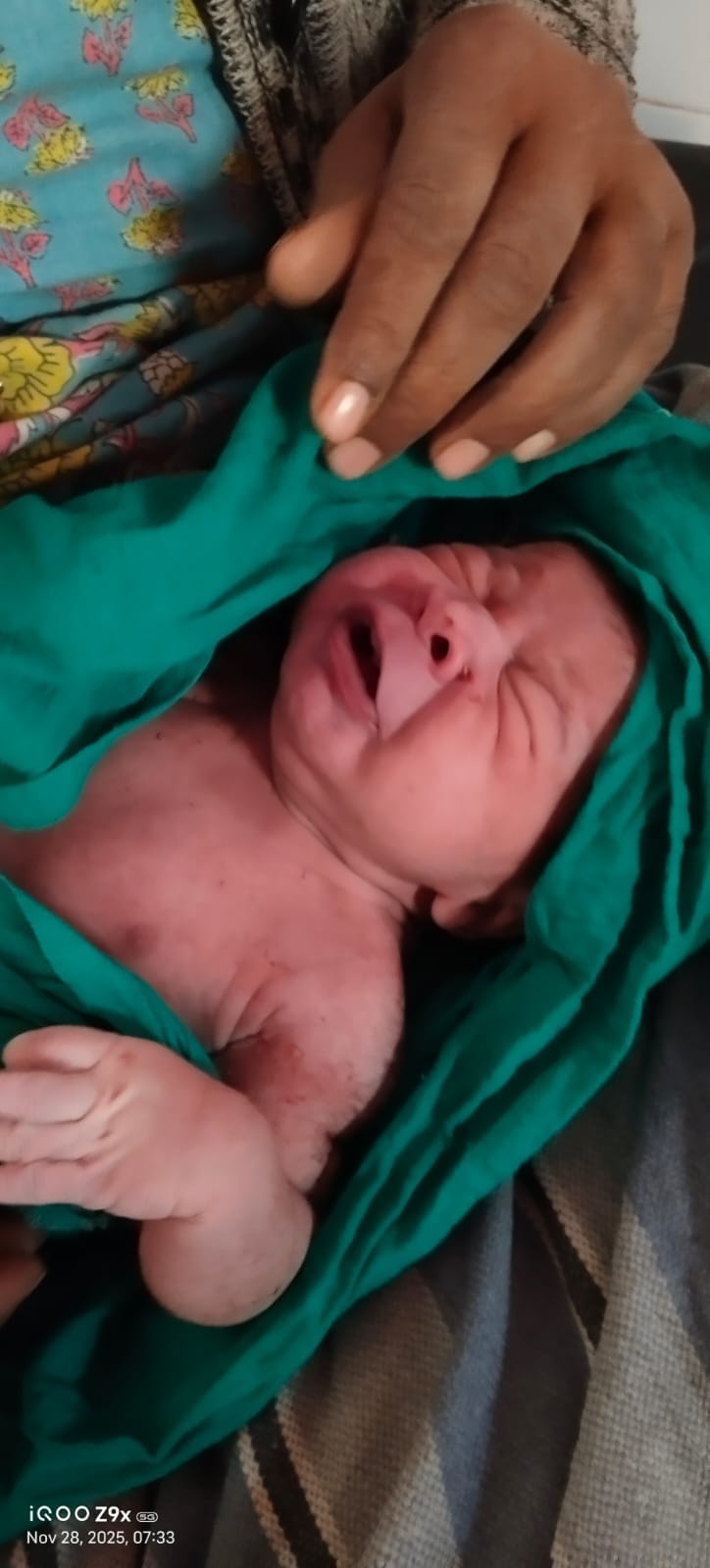 The name and address of the woman who abandoned the newborn baby girl turned out to be fake.