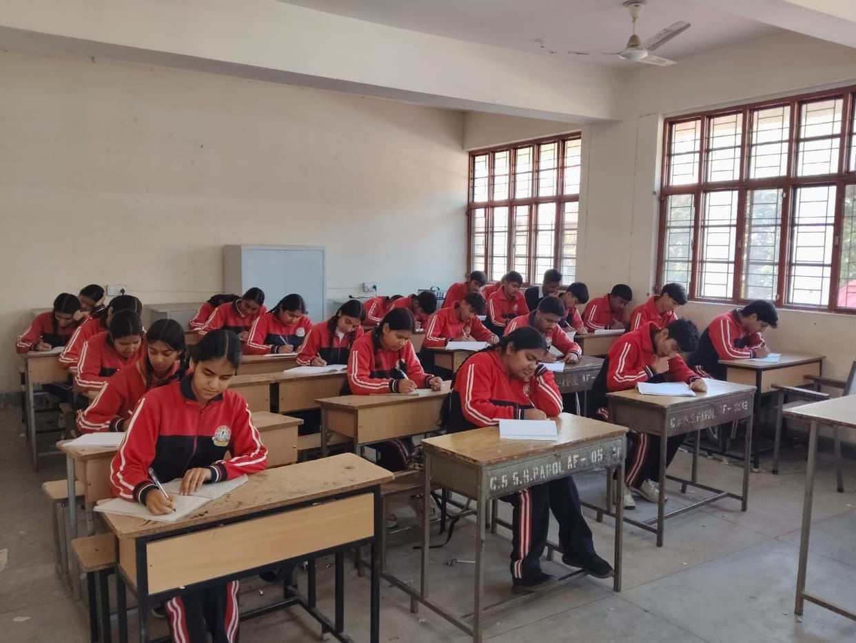 244 students appeared for JEE and NEET coaching exams in Bhoranj.