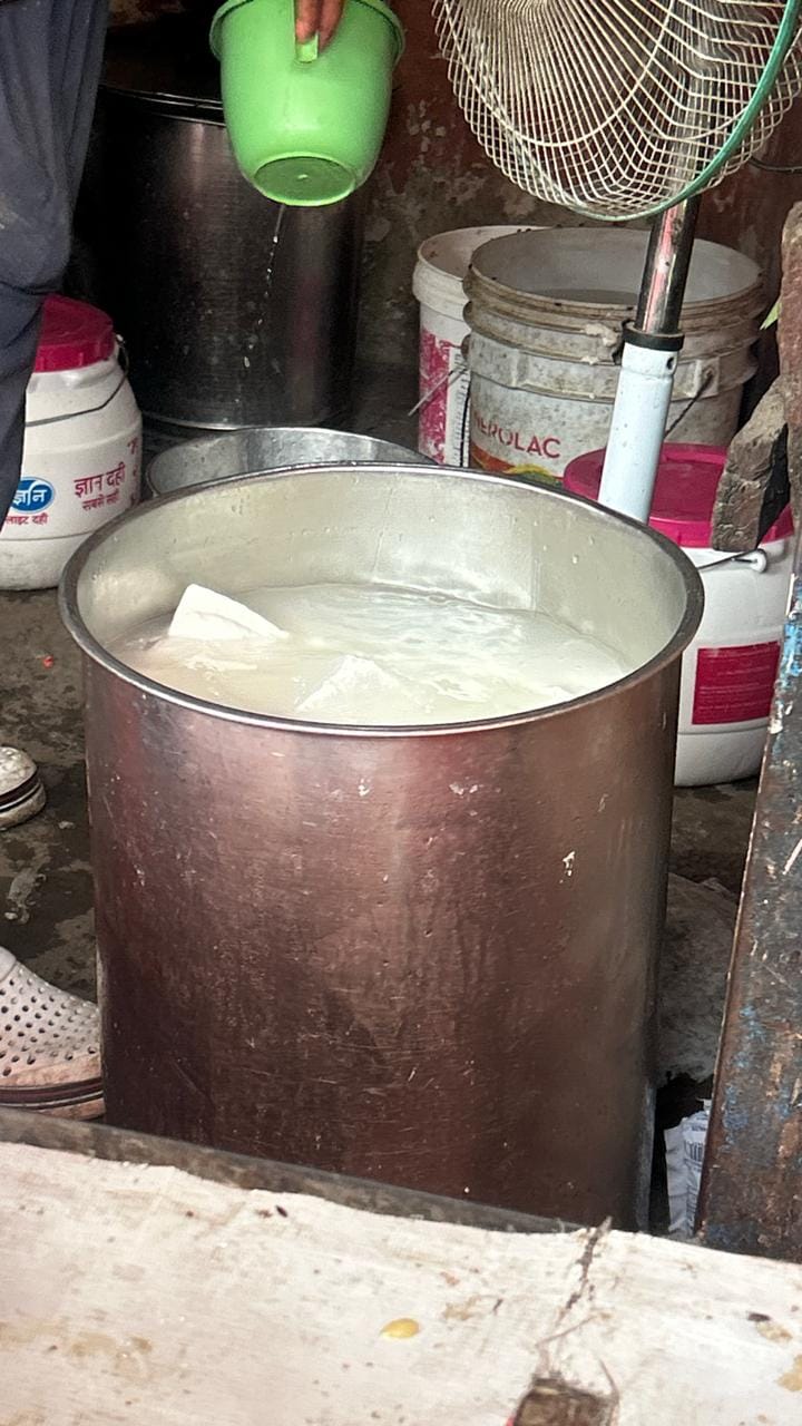 Changed their location... started bringing adulterated cheese from Ballia