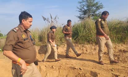 The woman was murdered and her body was burnt, then chopped and thrown in the bushes