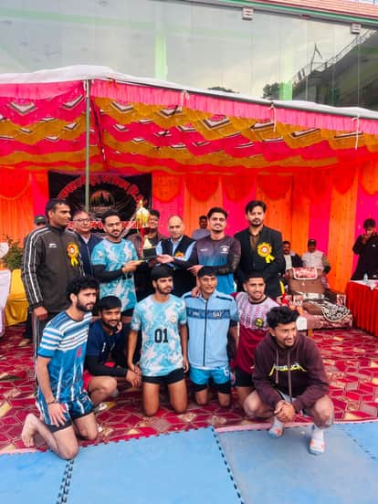 Bilaspur team became the winner by defeating Hamirpur in Kabaddi.