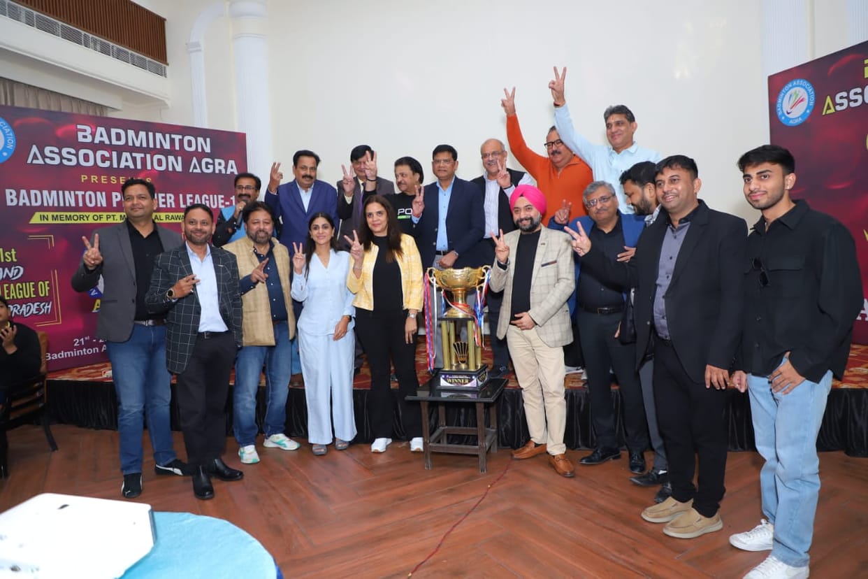 Auction of players for Agra Badminton Premier League