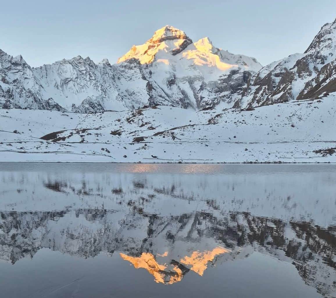 आदि कैलाश का आकर्षक नजारा। संवाद