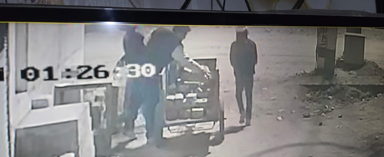 Municipal employees removed 700 bricks from outside a shop, angering shopkeepers.