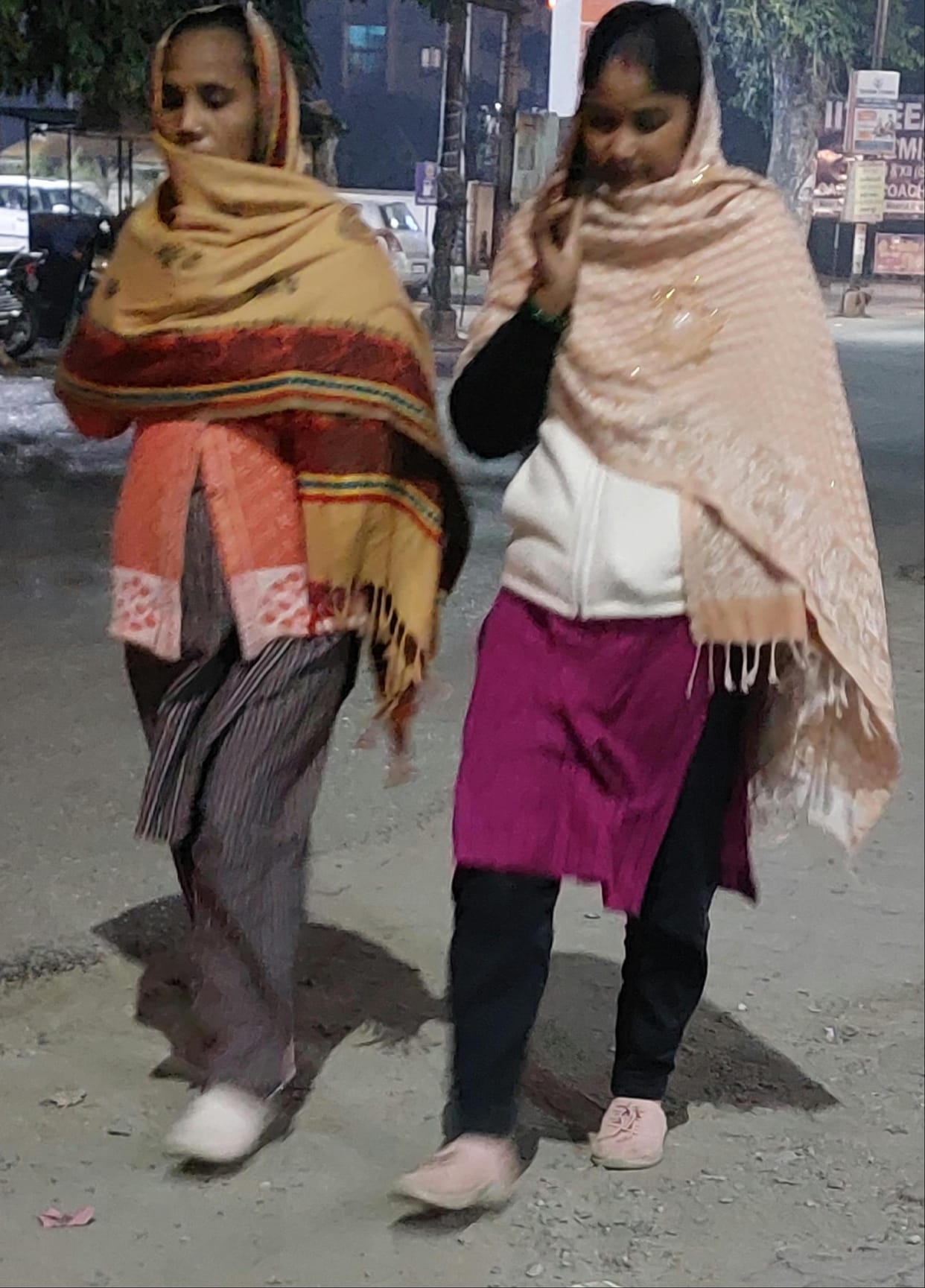 Wind increases cold, temperature drops by two degrees