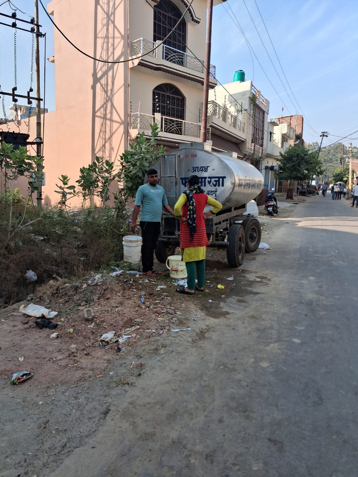 The water crisis in 15 localities of the city will continue for two-three more days.