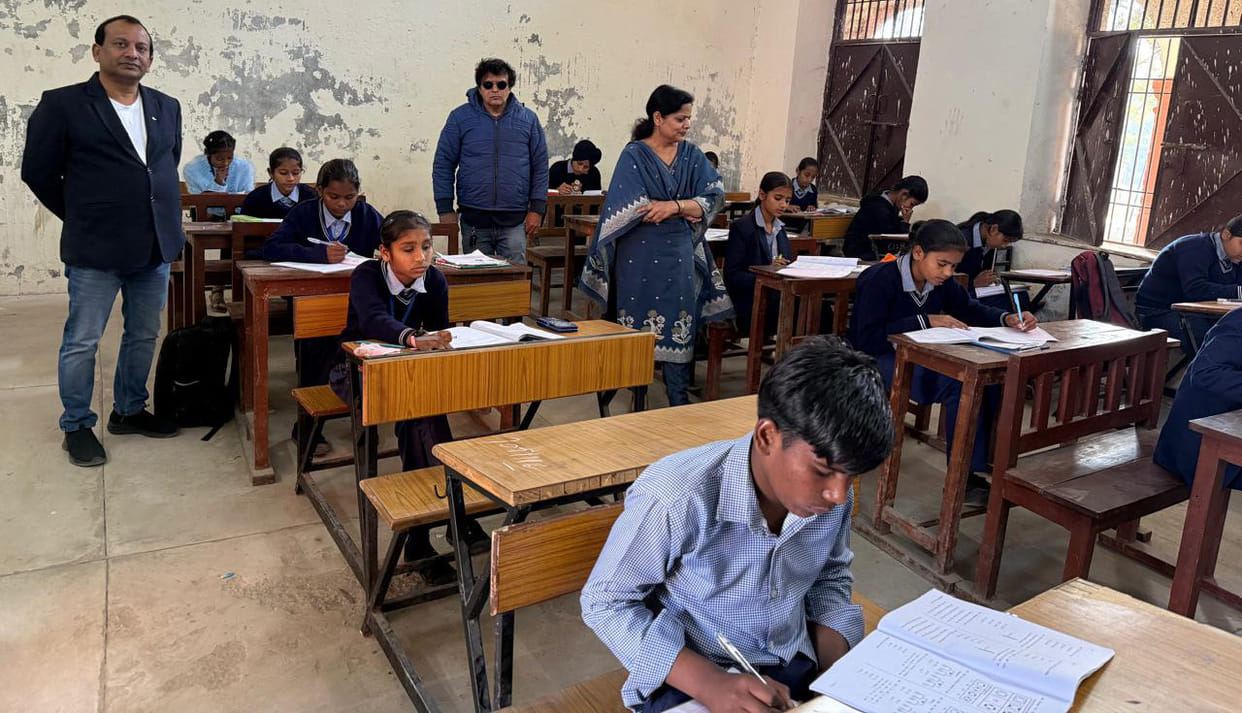 NMMS: 2852 students appeared for the scholarship exam.