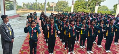 Scout-Guide initiation given to 154 students