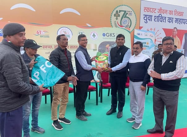 Jamboree event becomes zero waste, 25 quintals of compost made from waste