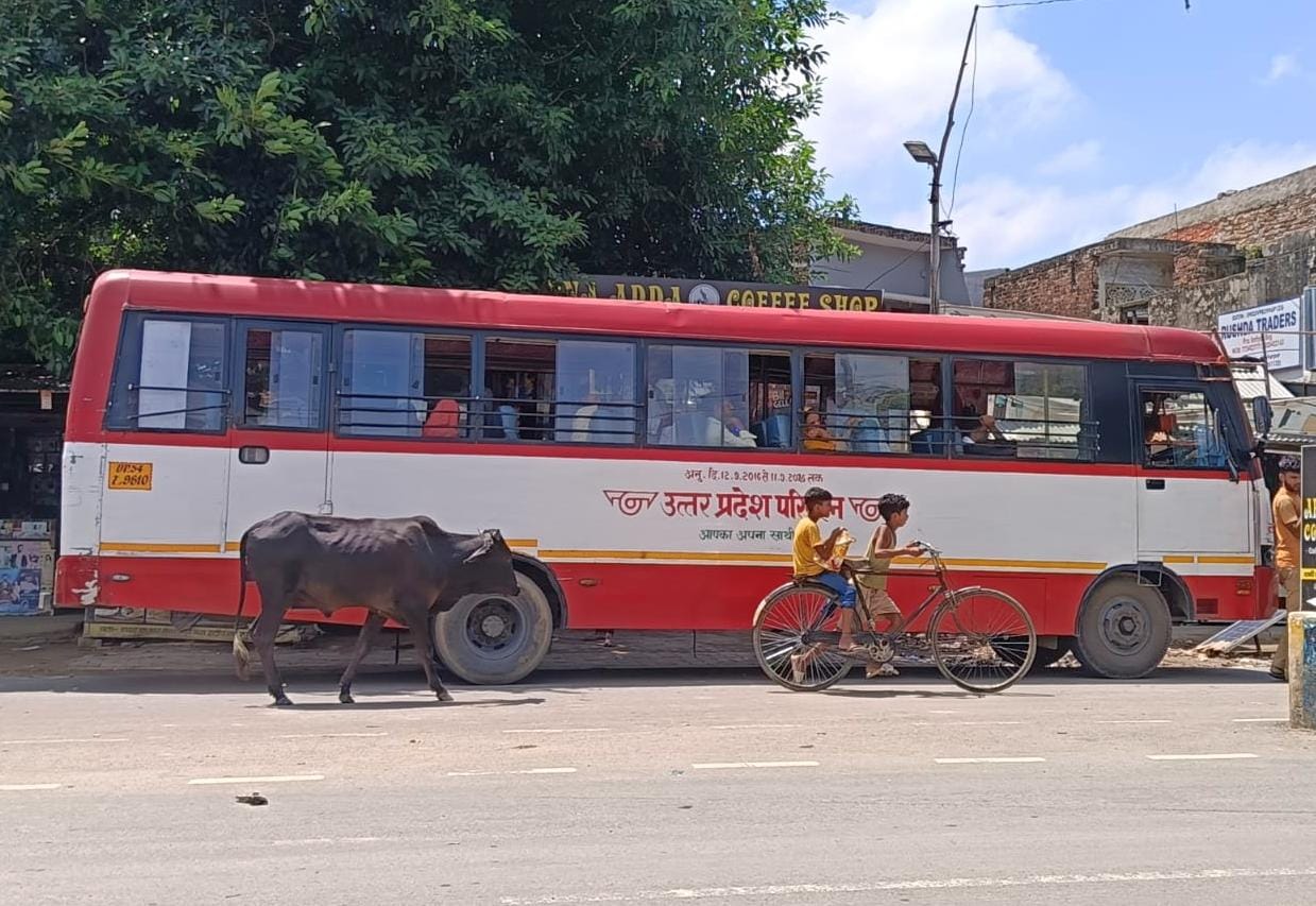 Passengers are troubled due to lack of roadways bus station