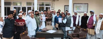 Dispute over removal of mosque debris settled at police station