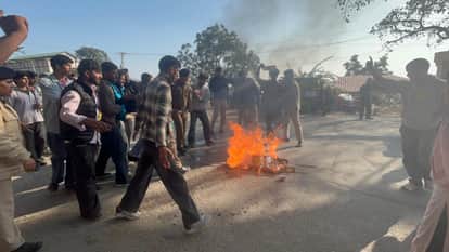 abvp pradarshan in nahan