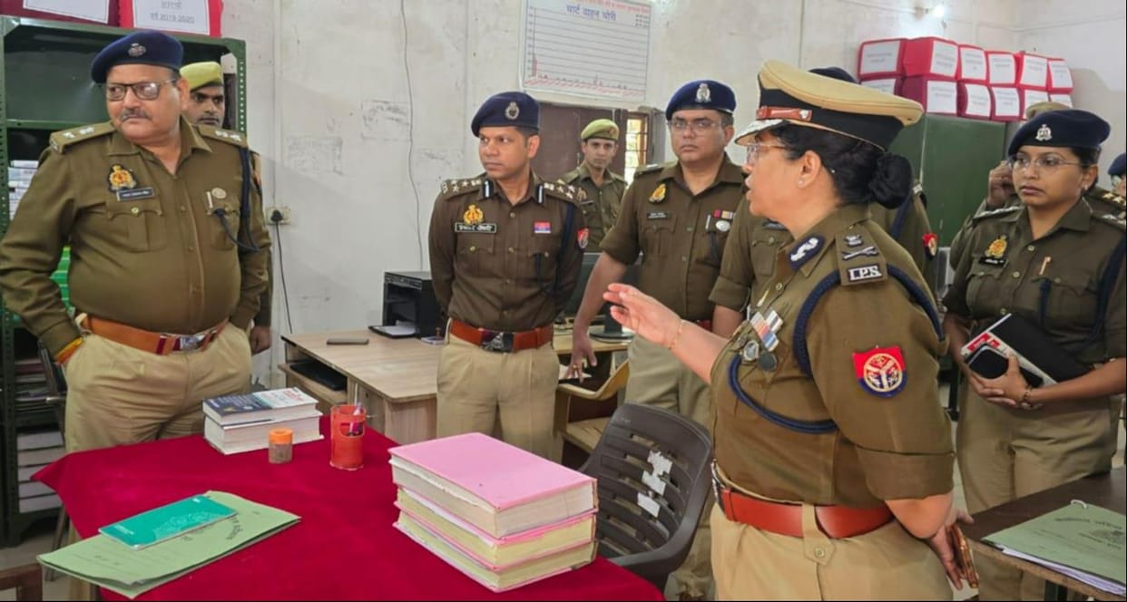 ADG inaugurated the study room in the police line.