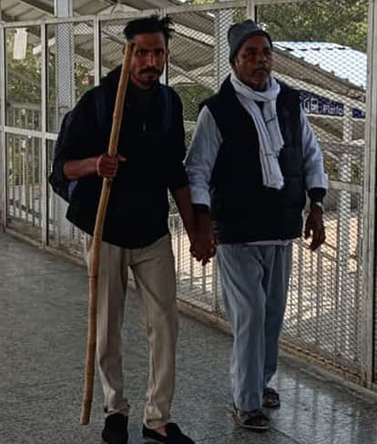 Disabled people take the test daily on 48 stairs