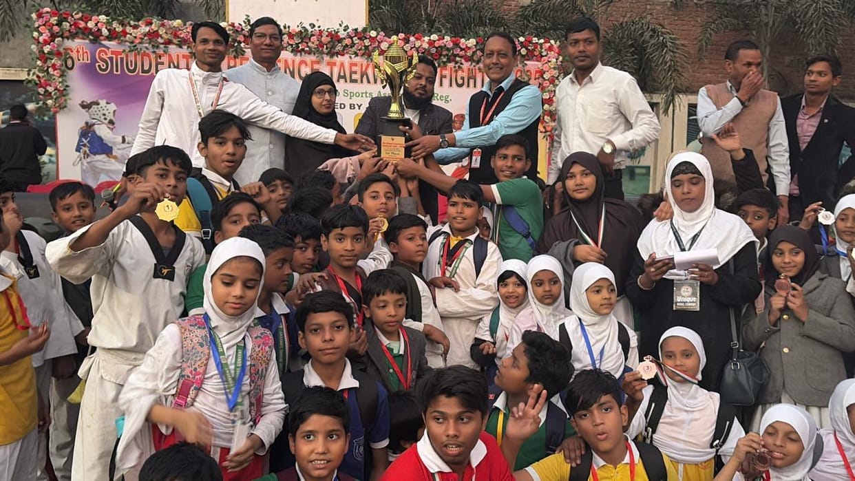 VIBGYOR International Overall Champion in Taekwondo
