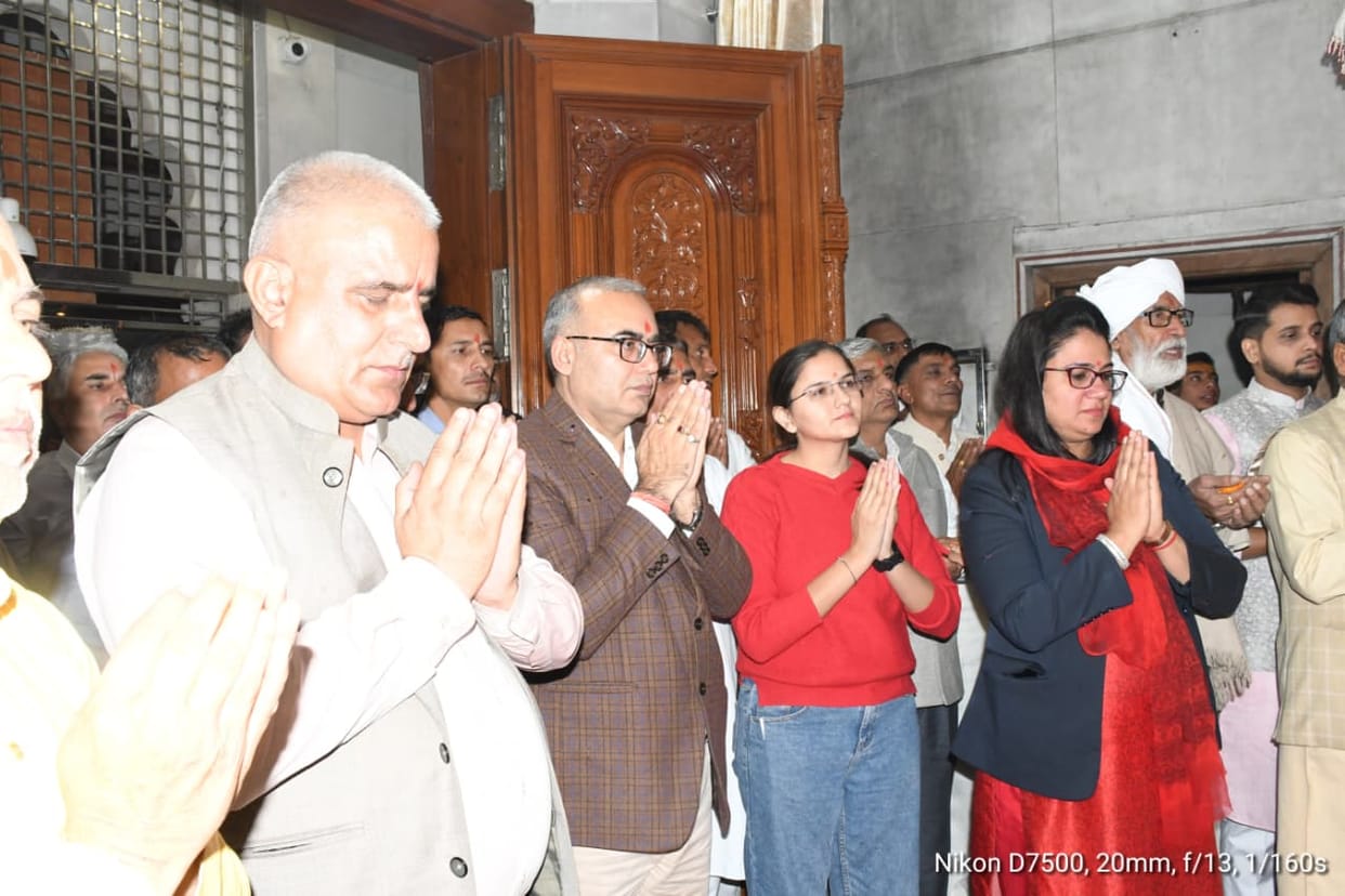 Geeta Mahotsav concludes with evening aarti at Mata Bhimeshwari Devi Temple