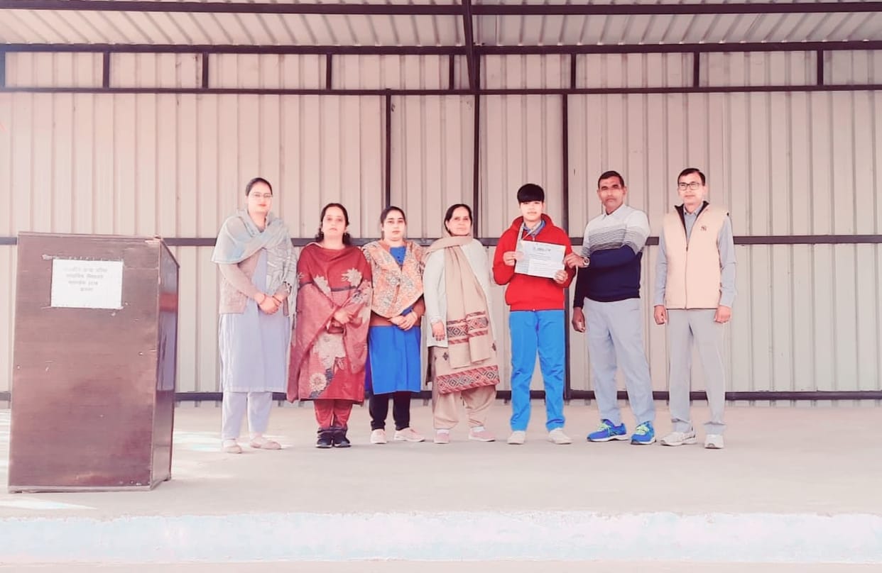 Preeti won bronze in shot put competition