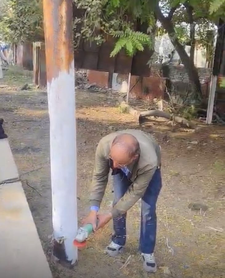 Following the death of a national basketball player, a campaign to remove dilapidated equipment has begun.