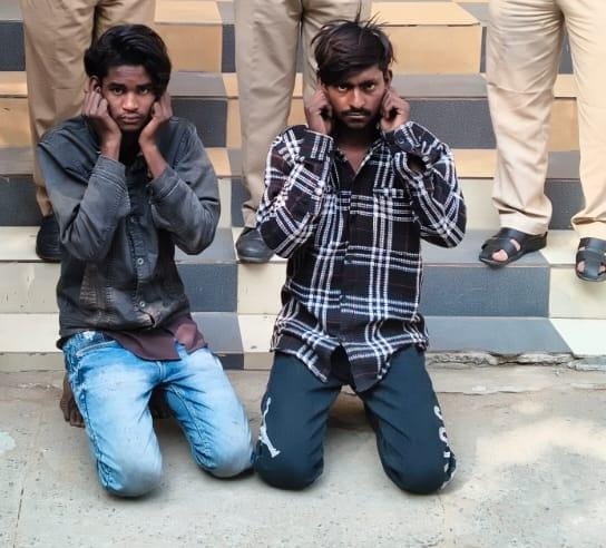 Two accused of theft in company arrested