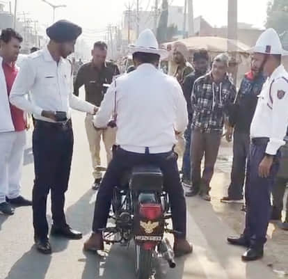 A Bullet bike with a modified silencer was fined 38,500