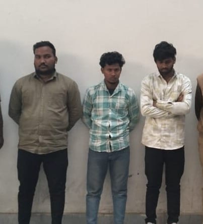 Three accused arrested with 38 grams of heroin