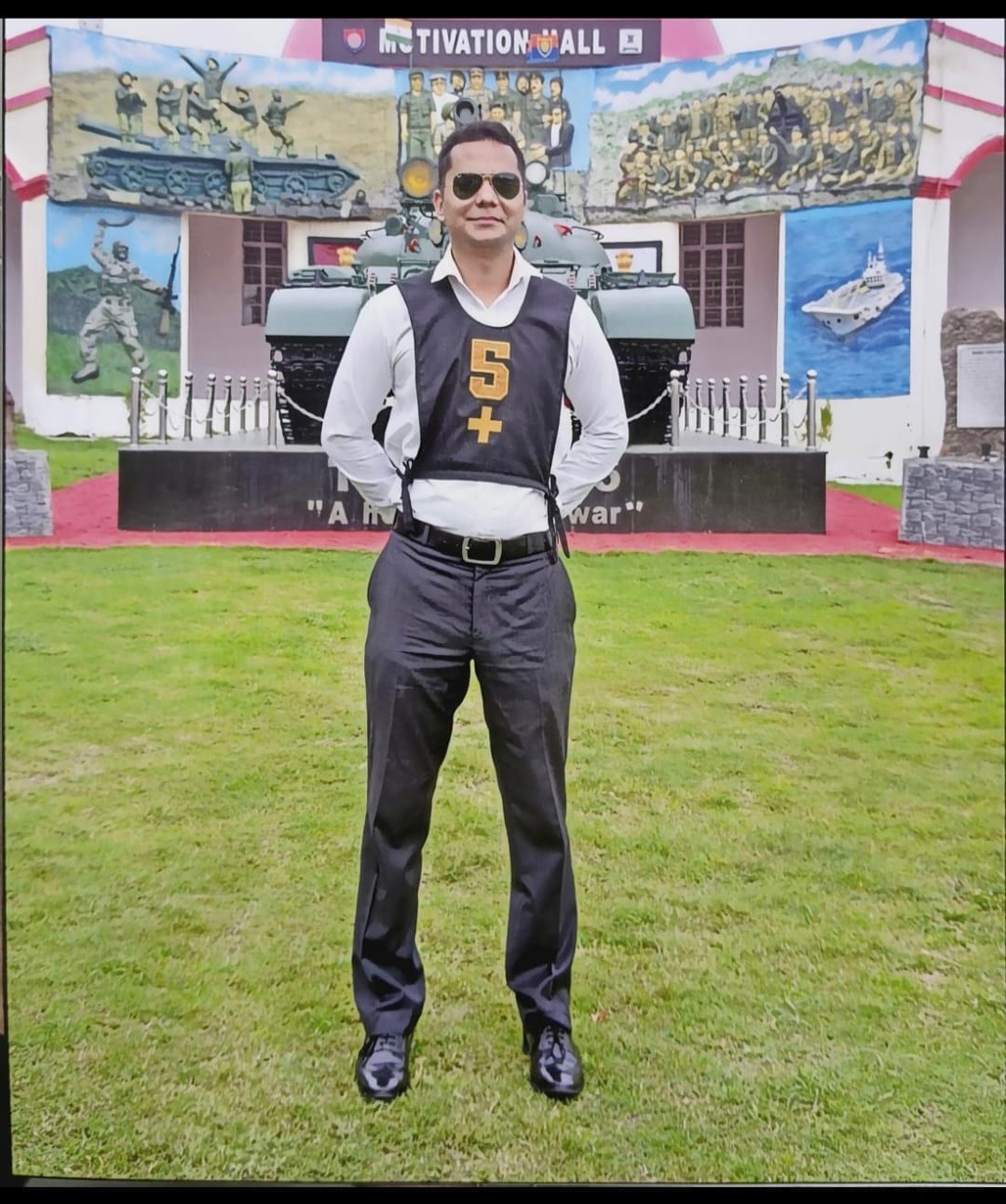 Sanyav became a veterinary doctor in the army