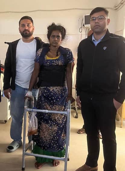 Doctors gave a new life to Annapurna, who was disabled due to spinal fracture.