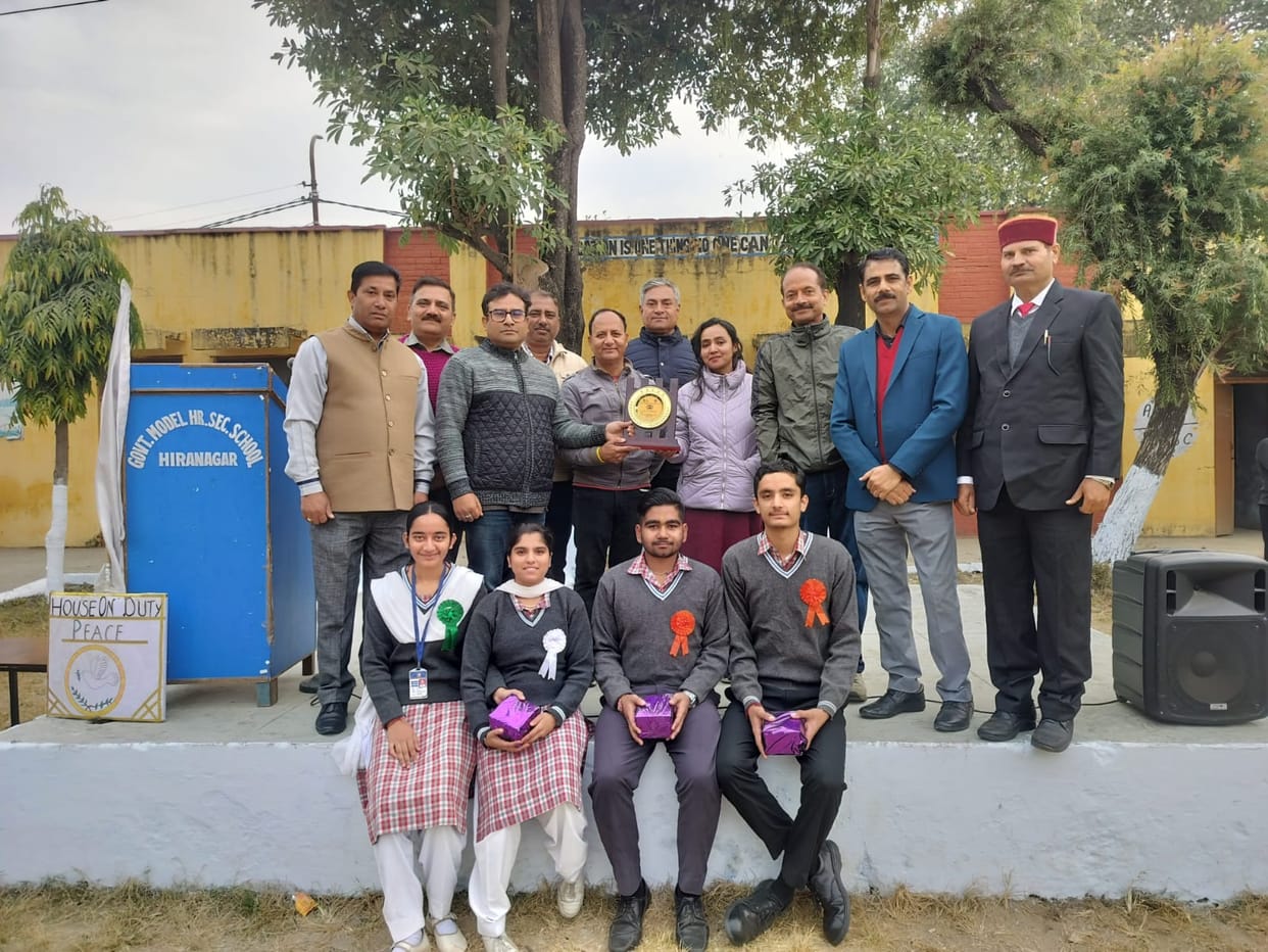 Model Higher Secondary School got second place in the state level science exhibition.