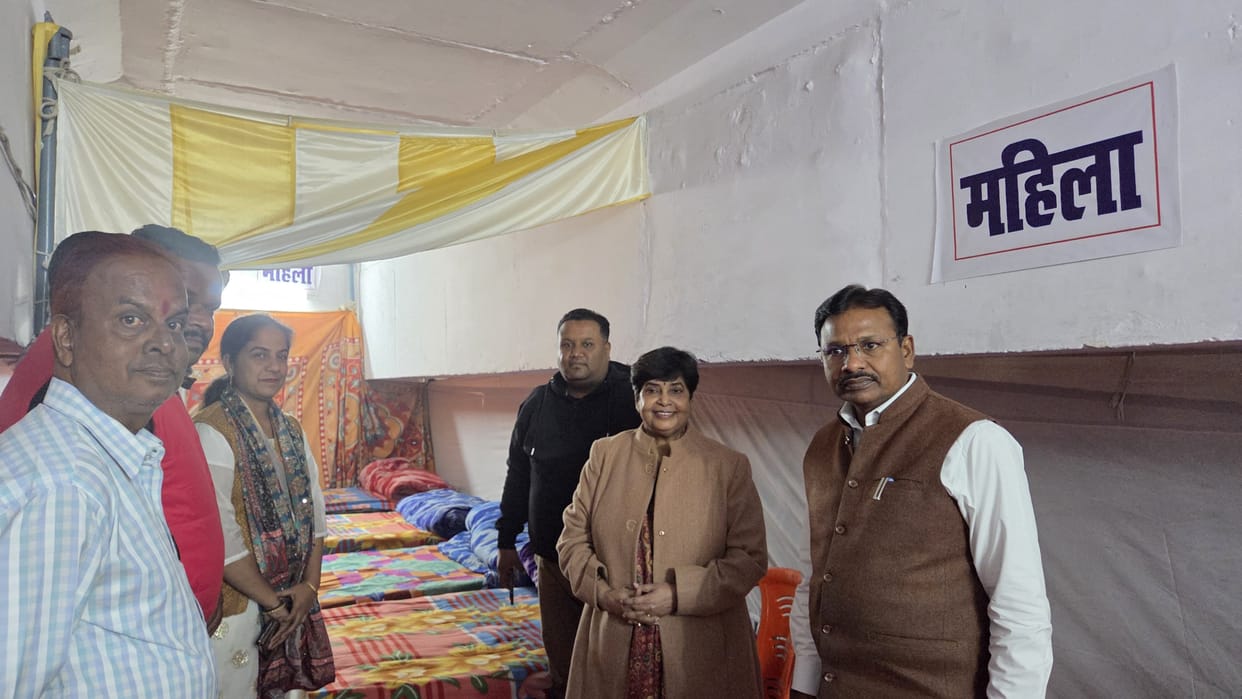 Officials woke up, two night shelters with 32 beds were built in the city