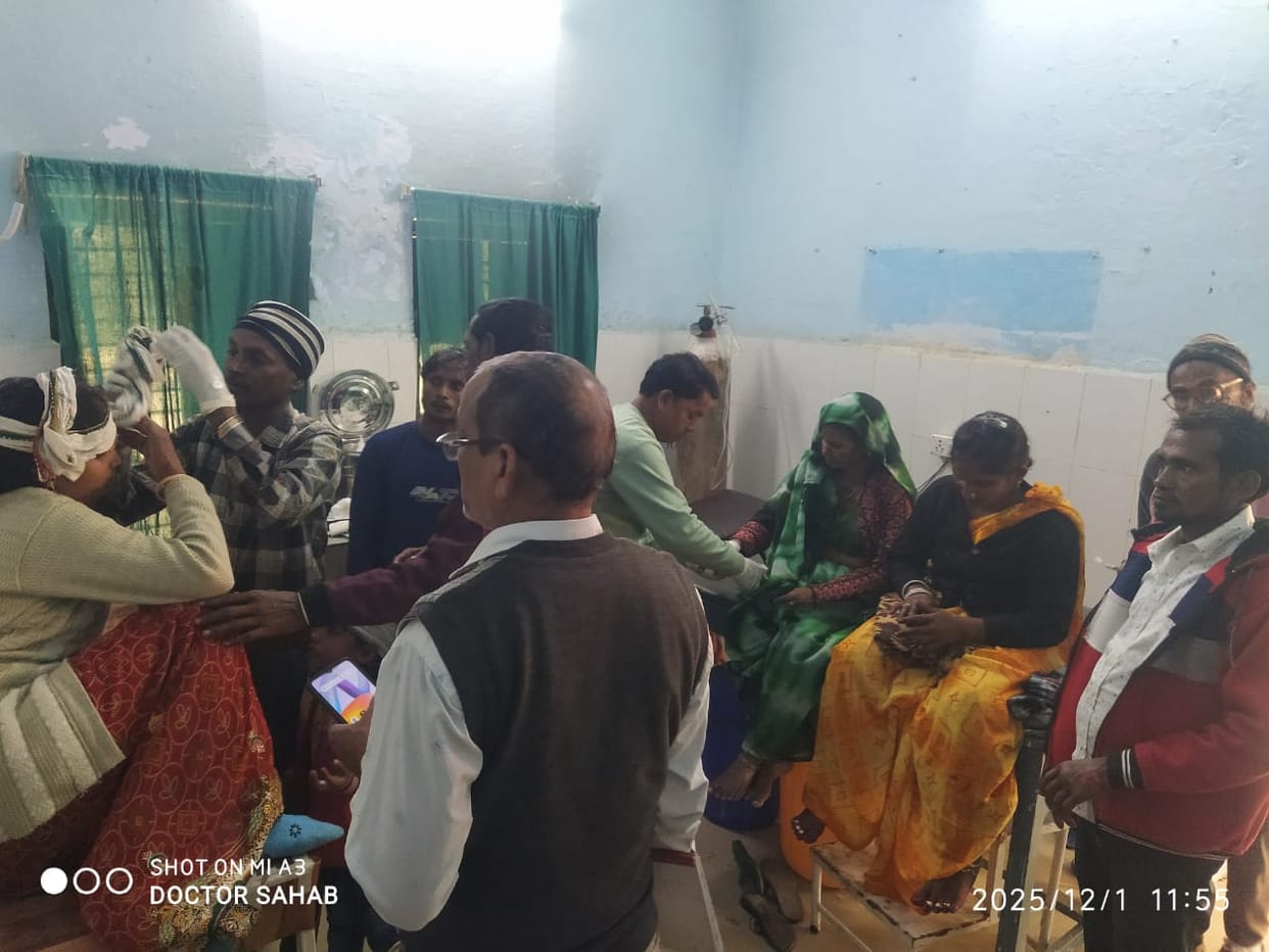 The Deputy Tehsildar inspected the temple site regarding the construction dispute