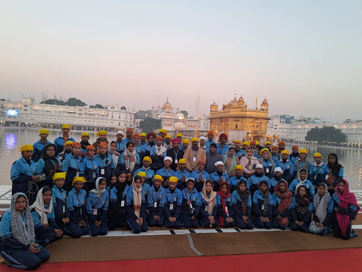 Religious and historical places visited during educational tour