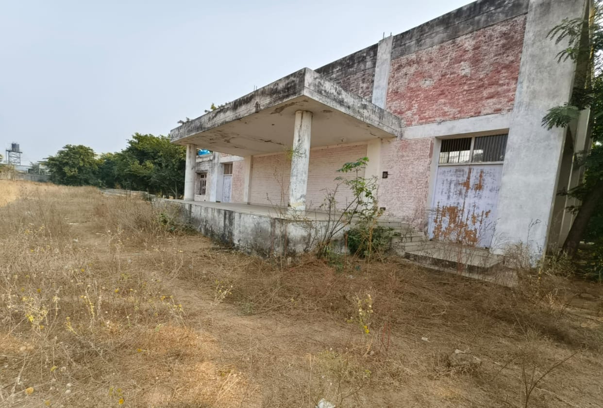 Dharuhera Rajiv Gandhi Sports Complex turns into ruins