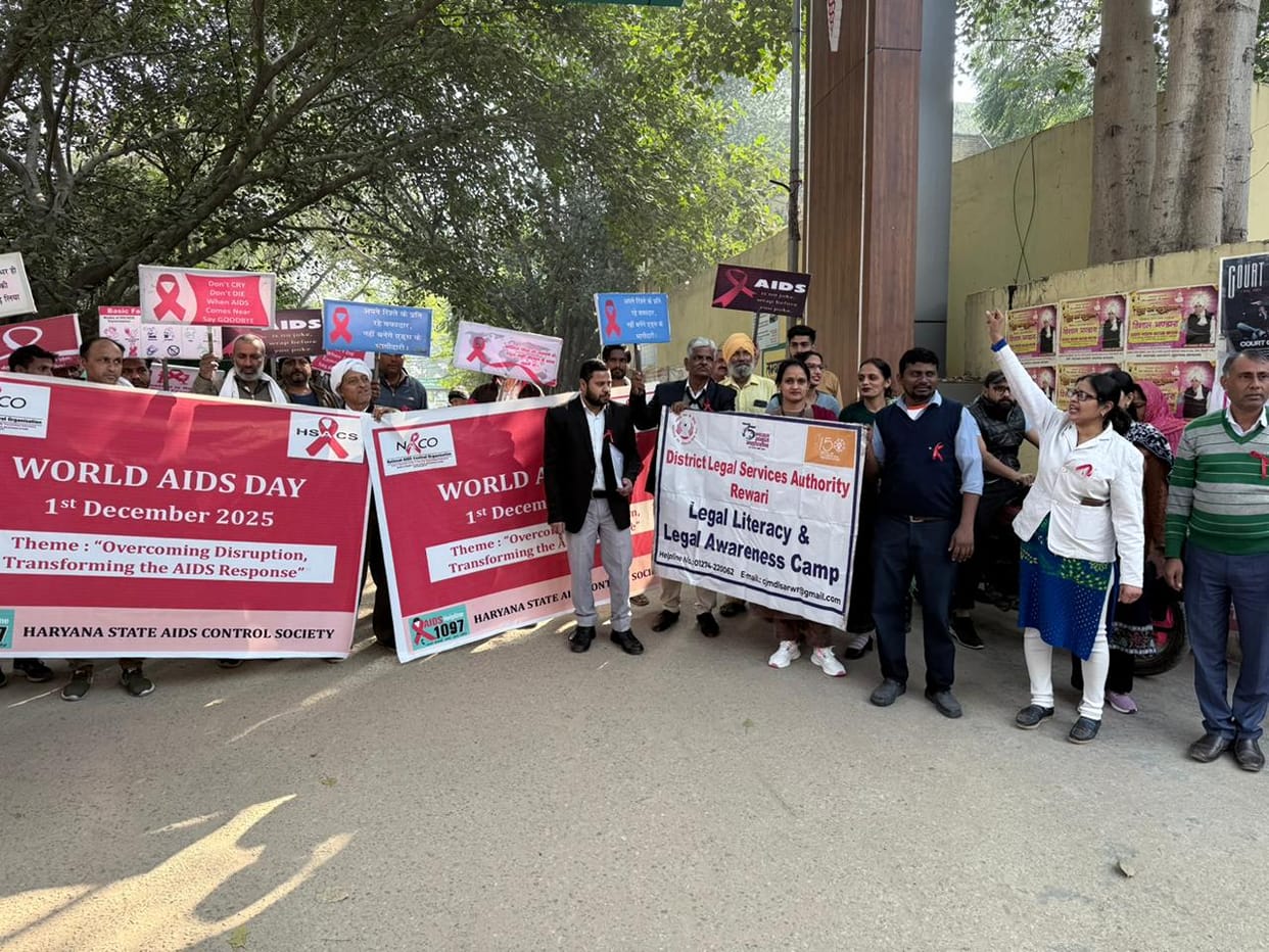 DLSA organises awareness rally on World AIDS Day