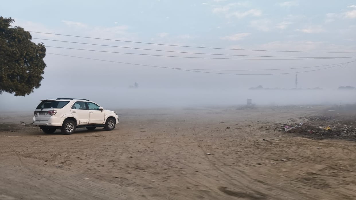 With the onset of winter, temperatures dropped and air quality improved