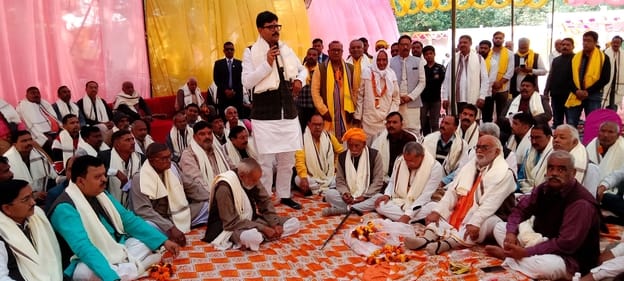 Special emphasis was laid on the unity and upliftment of the society
